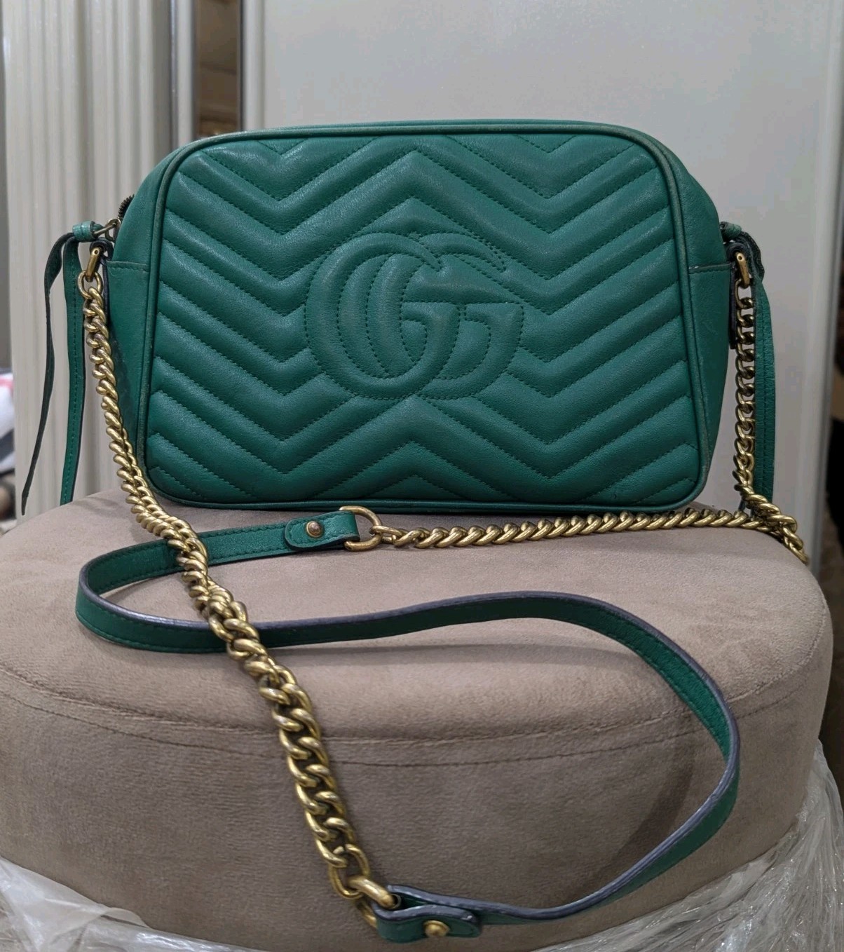 Gucci GG Marmont Bag Shoulder Crossbody 443499 Made In Italy