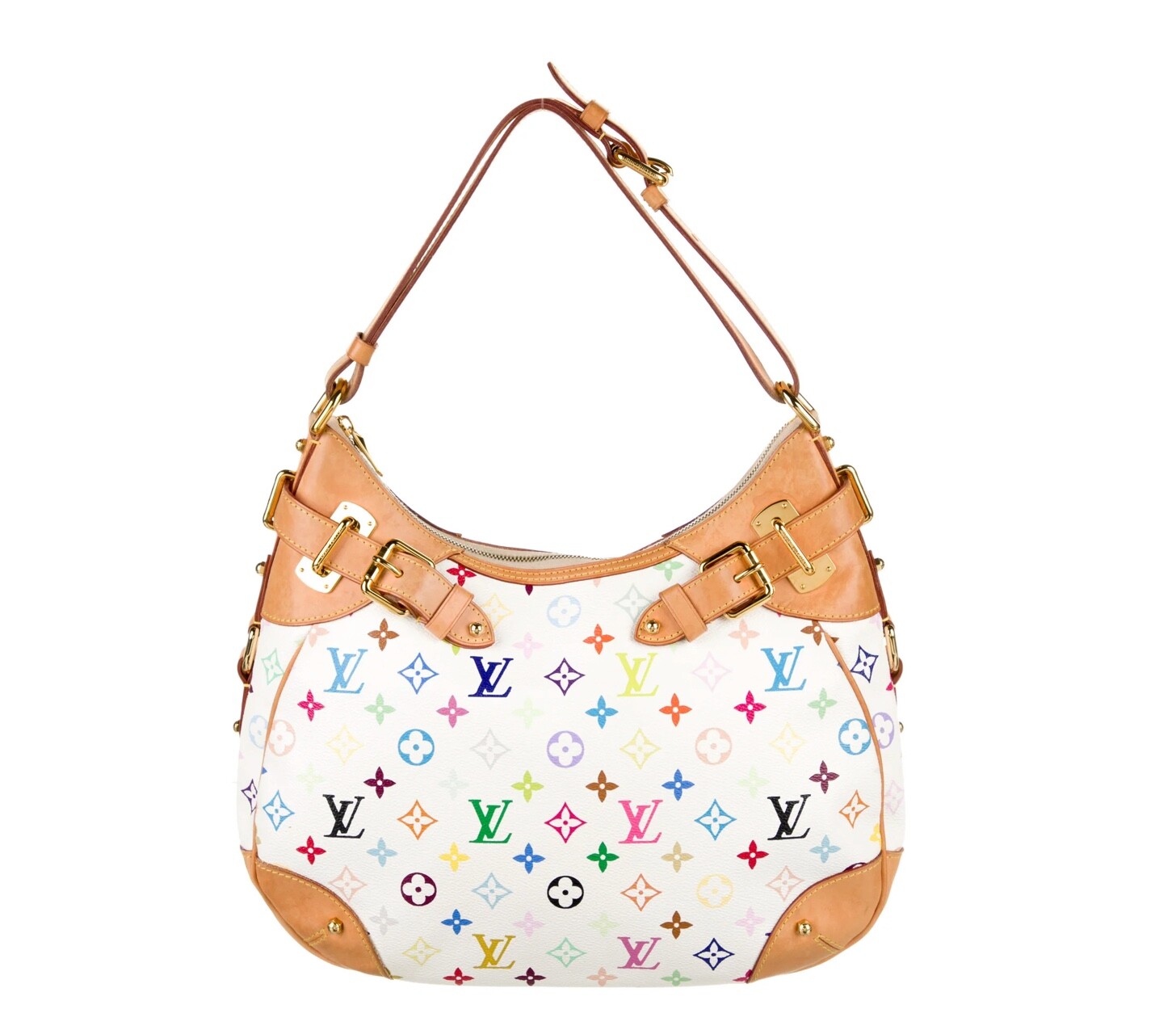 Louis Vuitton Greta Satchel Multicolor Monogram Canvas