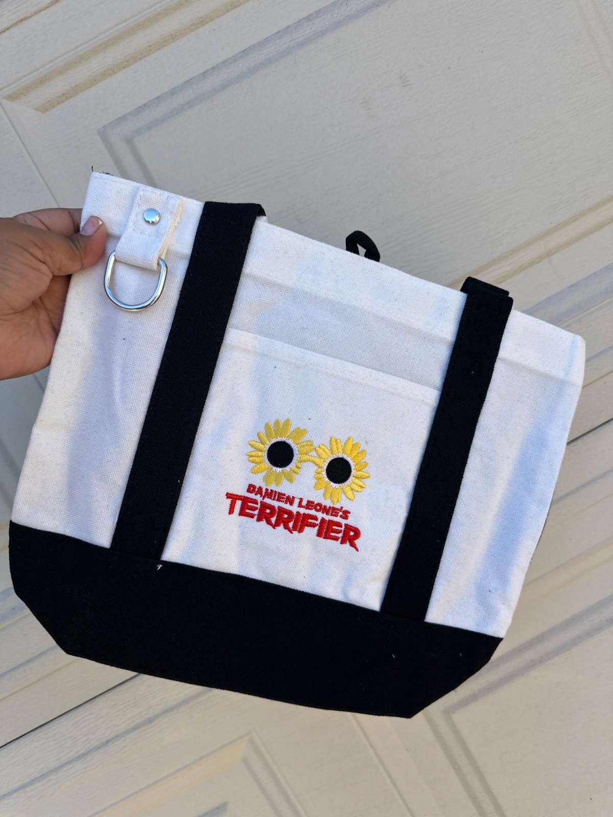 Terrifier Mini Tote Bag- 10.5″H x 12.25″W x 3.5″D Spirit Halloween