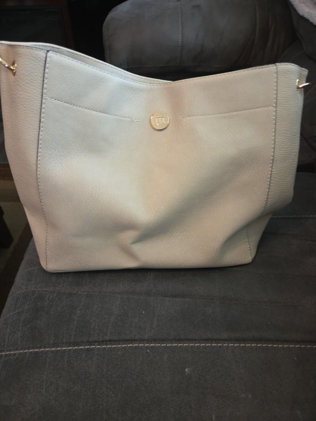 JESSICA MOORE TOTE Handbag Sand NWOT