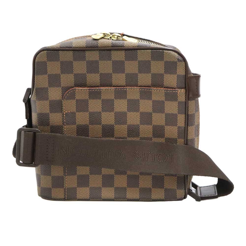 Louis Vuitton PM N41442 Leather Shoulder Bag Women’s #KNB1114