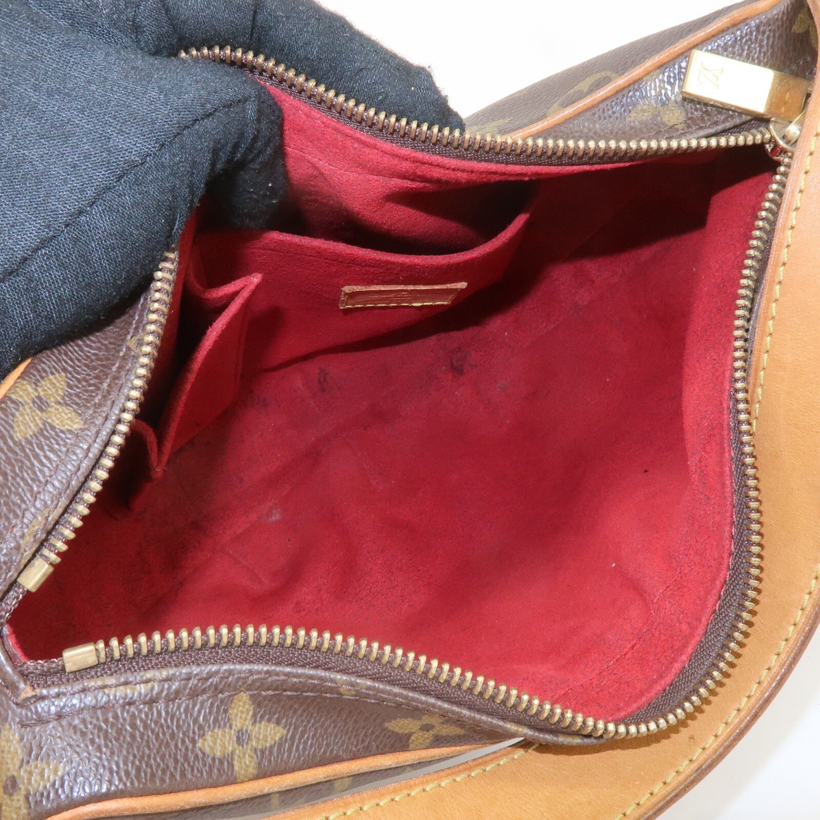 Louis Vuitton Monogram Croissant MM Hand Bag Shoulder Bag M51512 Auth Used