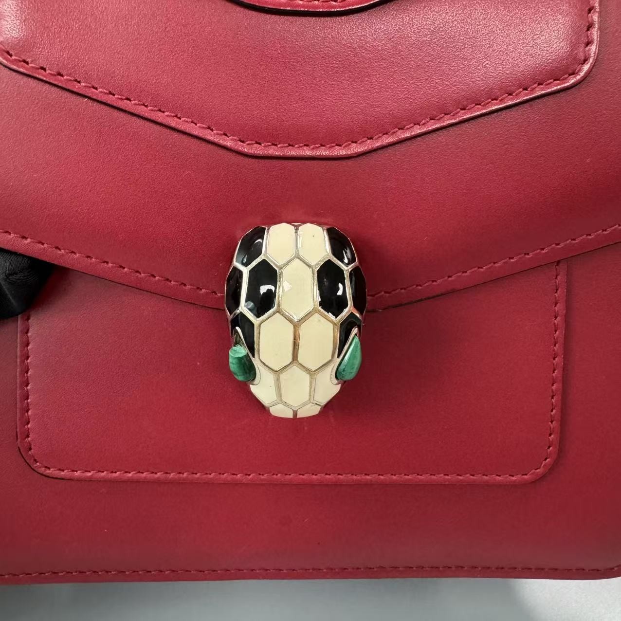 Bvlgari Serpenti Handbag Crossbody Bag DX446 @pre-verified by eBay 26.06.18