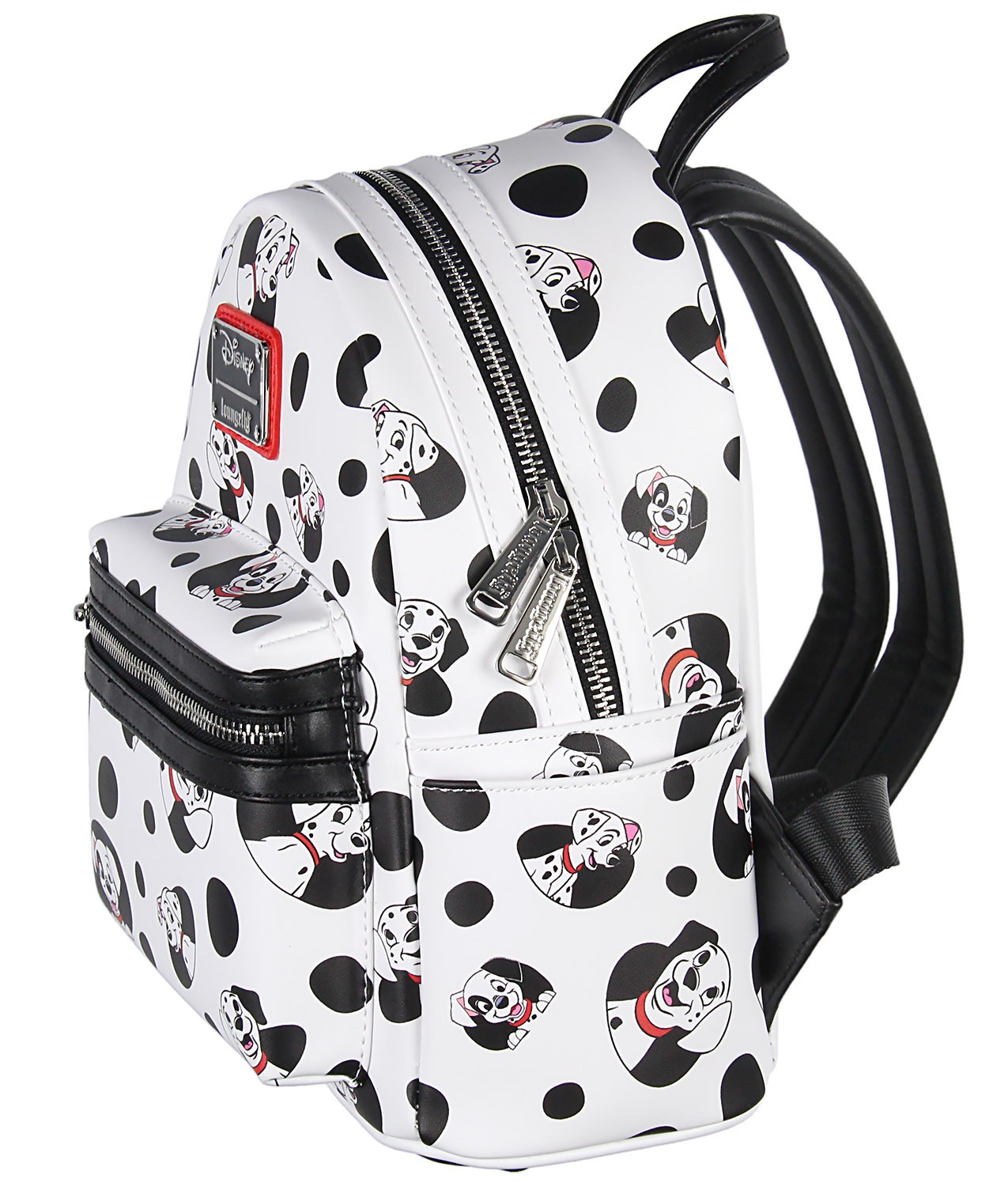 Loungefly Disney 101 Dalmatians Spots and Pups Allover Print Mini Backpack