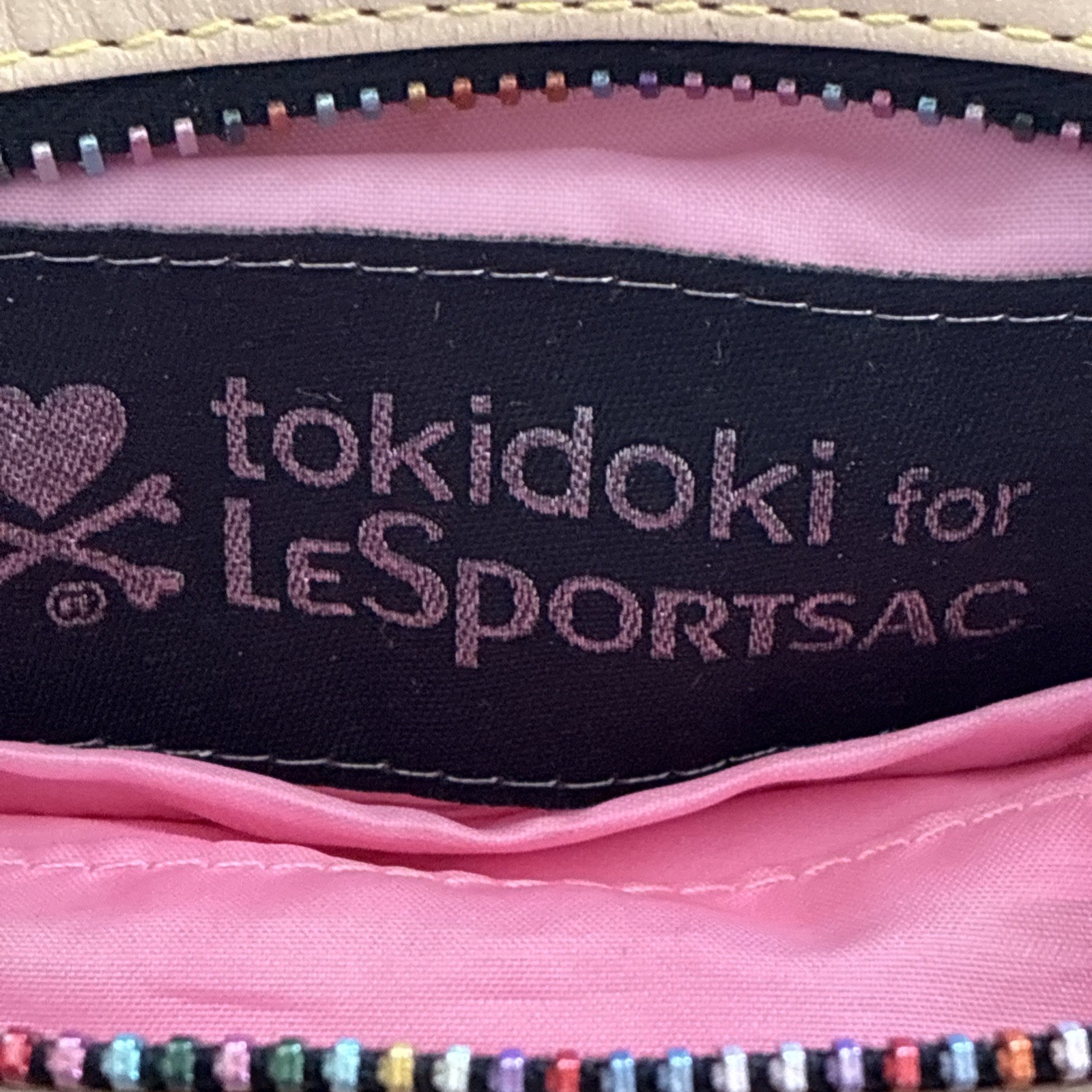 Tokidoki x LeSportsac Mini Handbag Purse w/ Charm Rare Print New W/O Tags