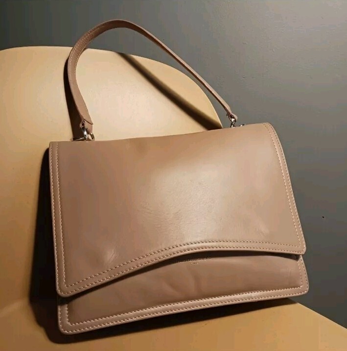 MAISON MARTIN MARGIELA PARIS HANDBAG, envelope, Leather Top Handle Bag