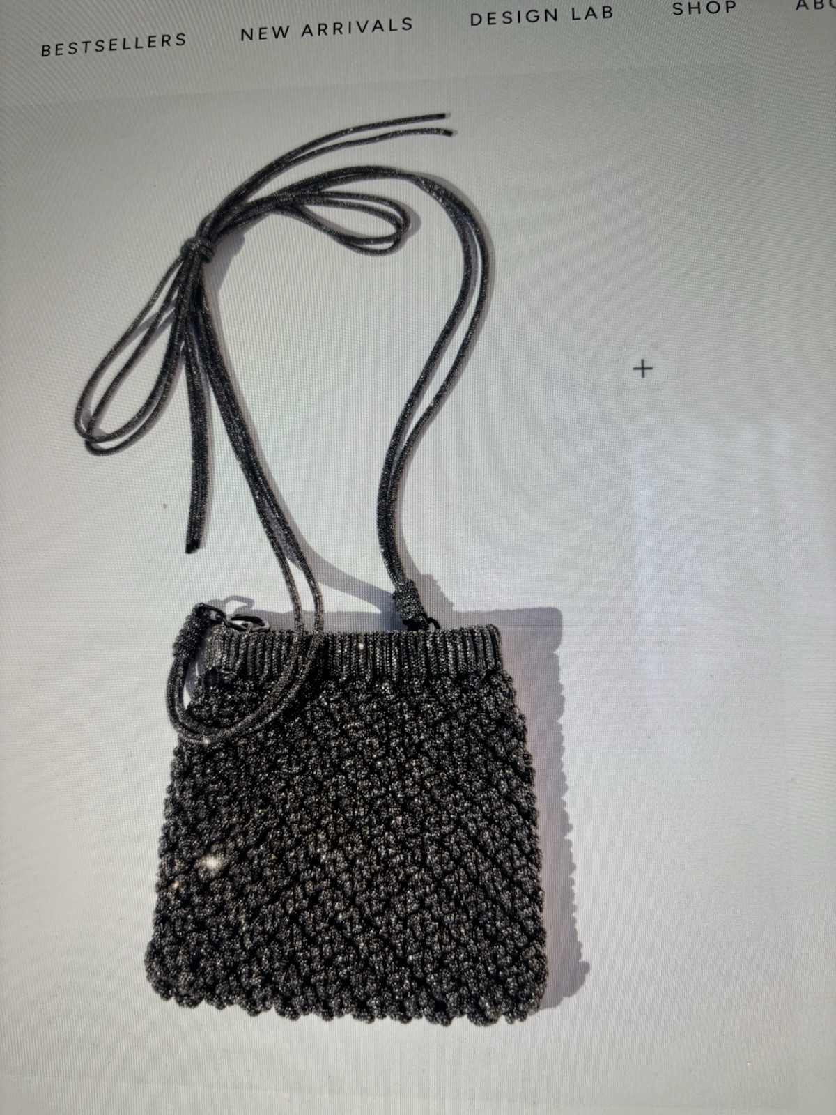 Gorgeous Rocknot Galaxy Bag Gun Metal