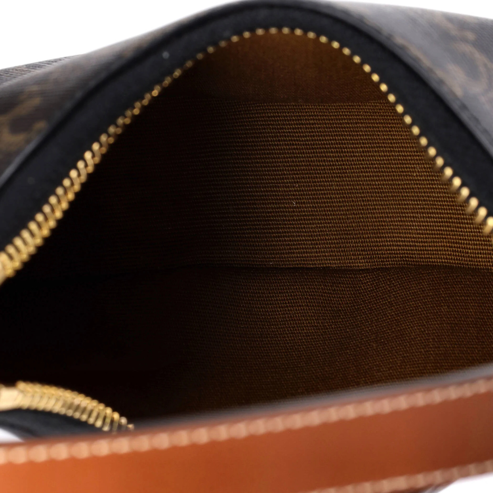 Celine Ava Bag Triomphe Coated Canvas Mini