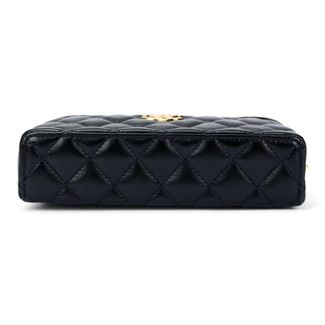 CHANEL Brand Logo Classic Cross Shoulder Handbag Women’s 7.6x2x6.6 in