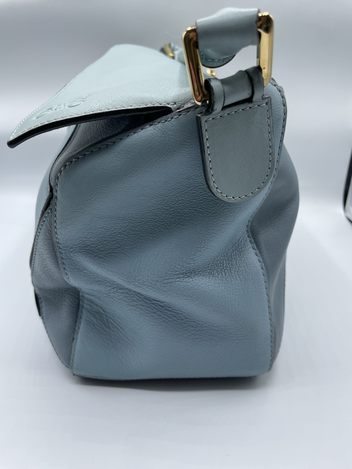 Loewe Puzzle Shoulder Bag Multi Color Blue