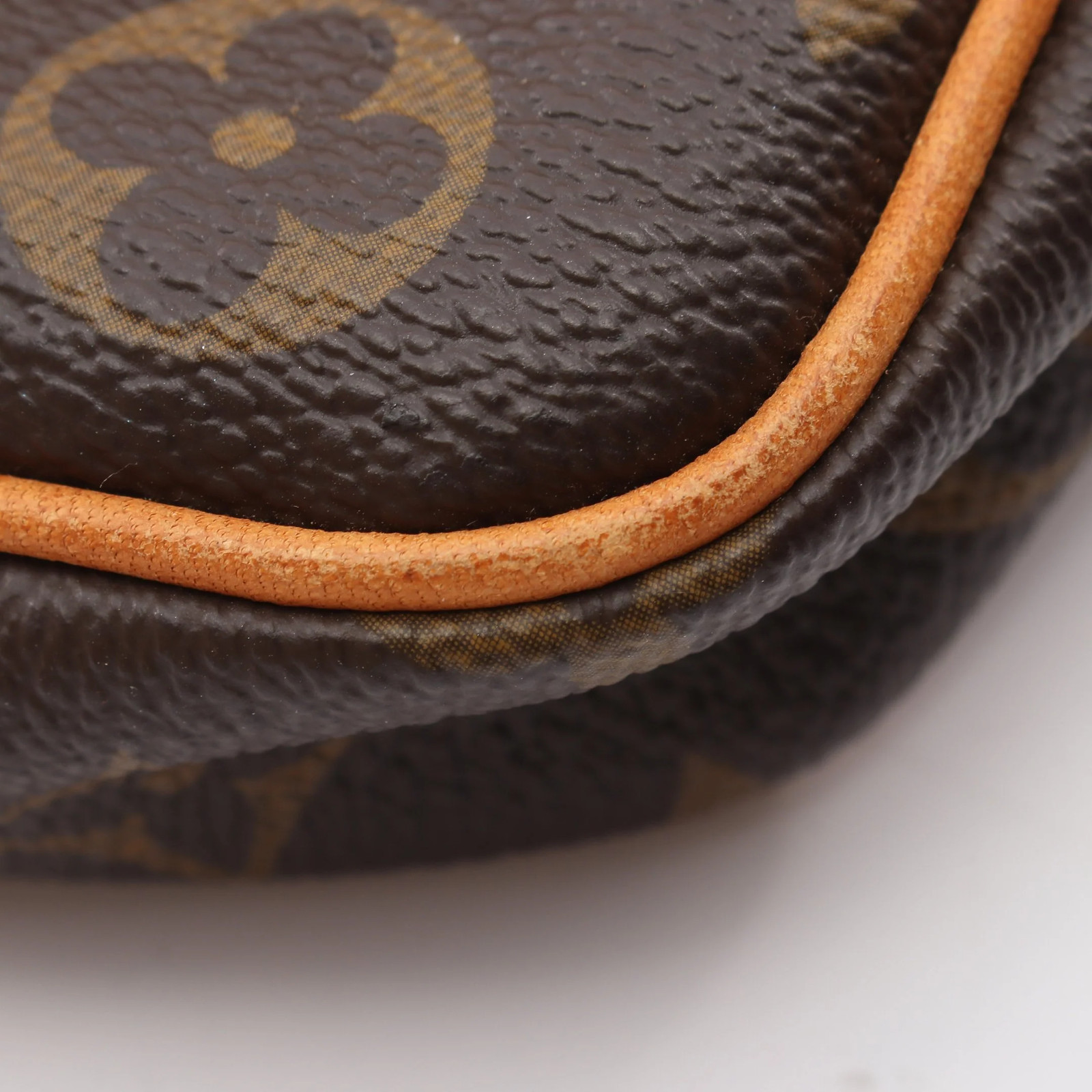 Louis Vuitton Pochette Handbag Brown PVC #RCB6650