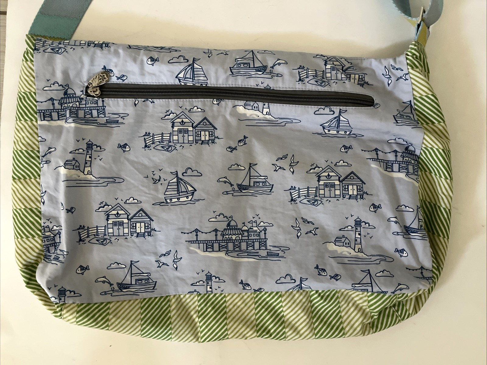 Matilda Jane Bag Fullers Landing Messenger Crossbody Purse Tote 15 X 11 Travel