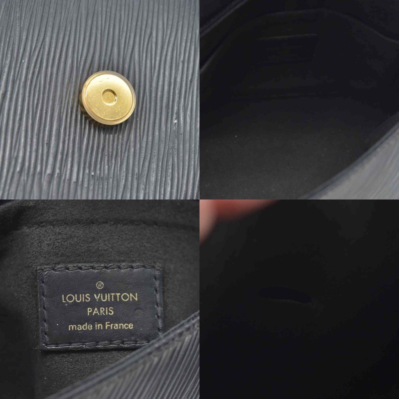 $2370 RFID Louis Vuitton Epi Locky BB Black