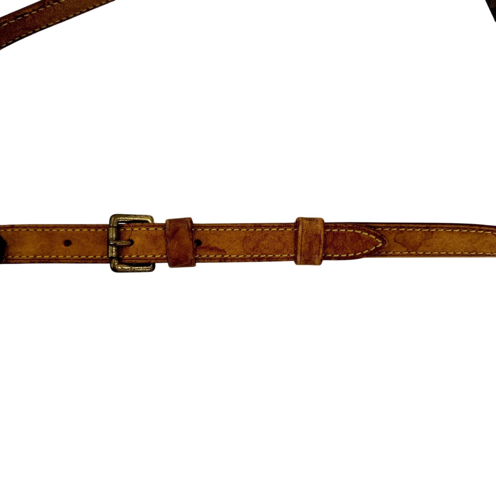 LOUIS VUITTON Musette Tango Monogram Canvas Brown Flap Shoulder Bag M51388