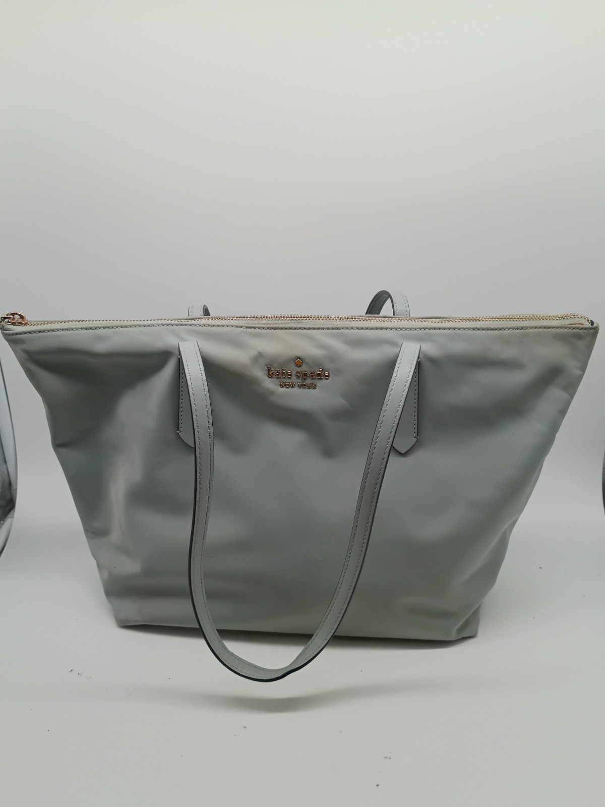 Kate Spade Kitt the Little Better Nylon Tote Light Blue Carry All
