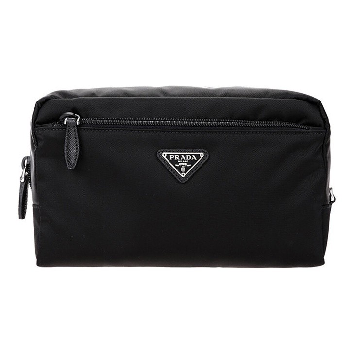 PRADA Fabric Clutch bag Women’s 8.5×3.2×4.9 in