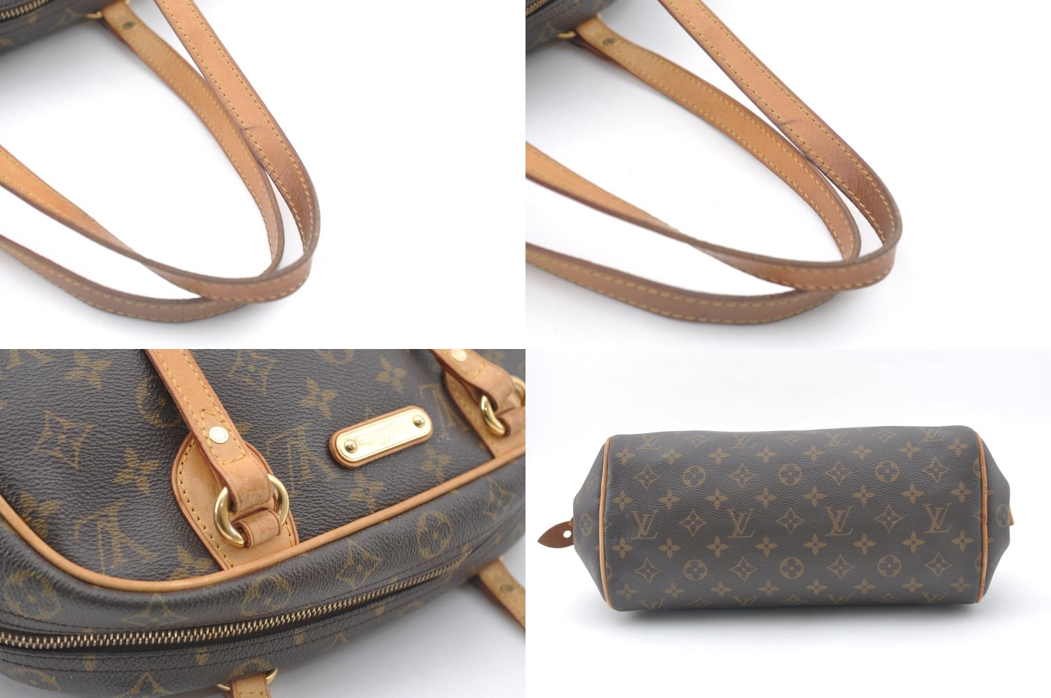 Authentic Louis Vuitton Monogram Montorgueil PM M95565 Shoulder Tote Bag AB020