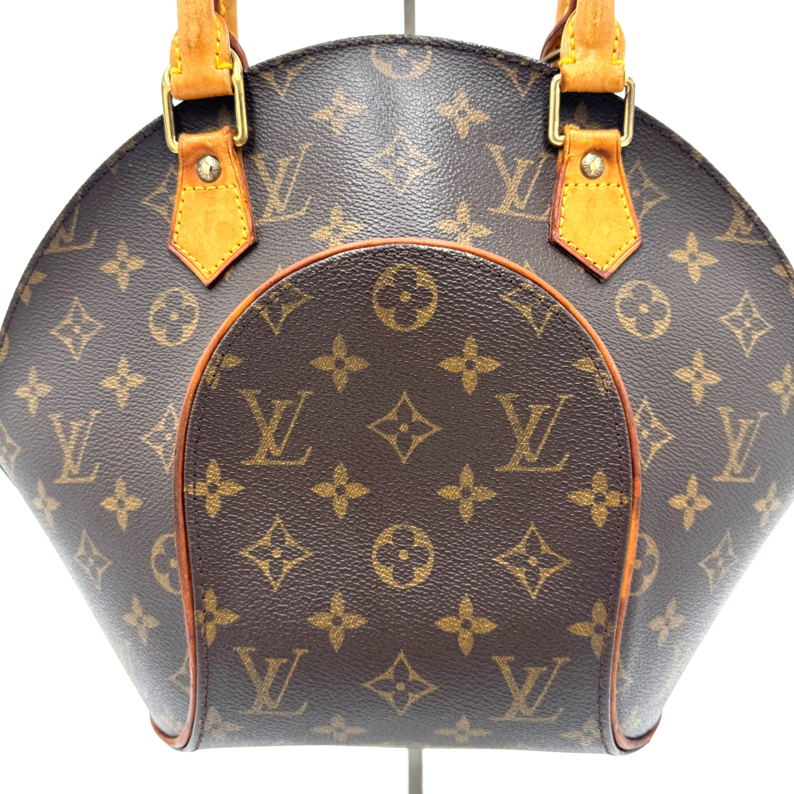 Louis Vuitton Ellipse PM Monogram Leather Handbag M51127 Authentic Used #VI0997