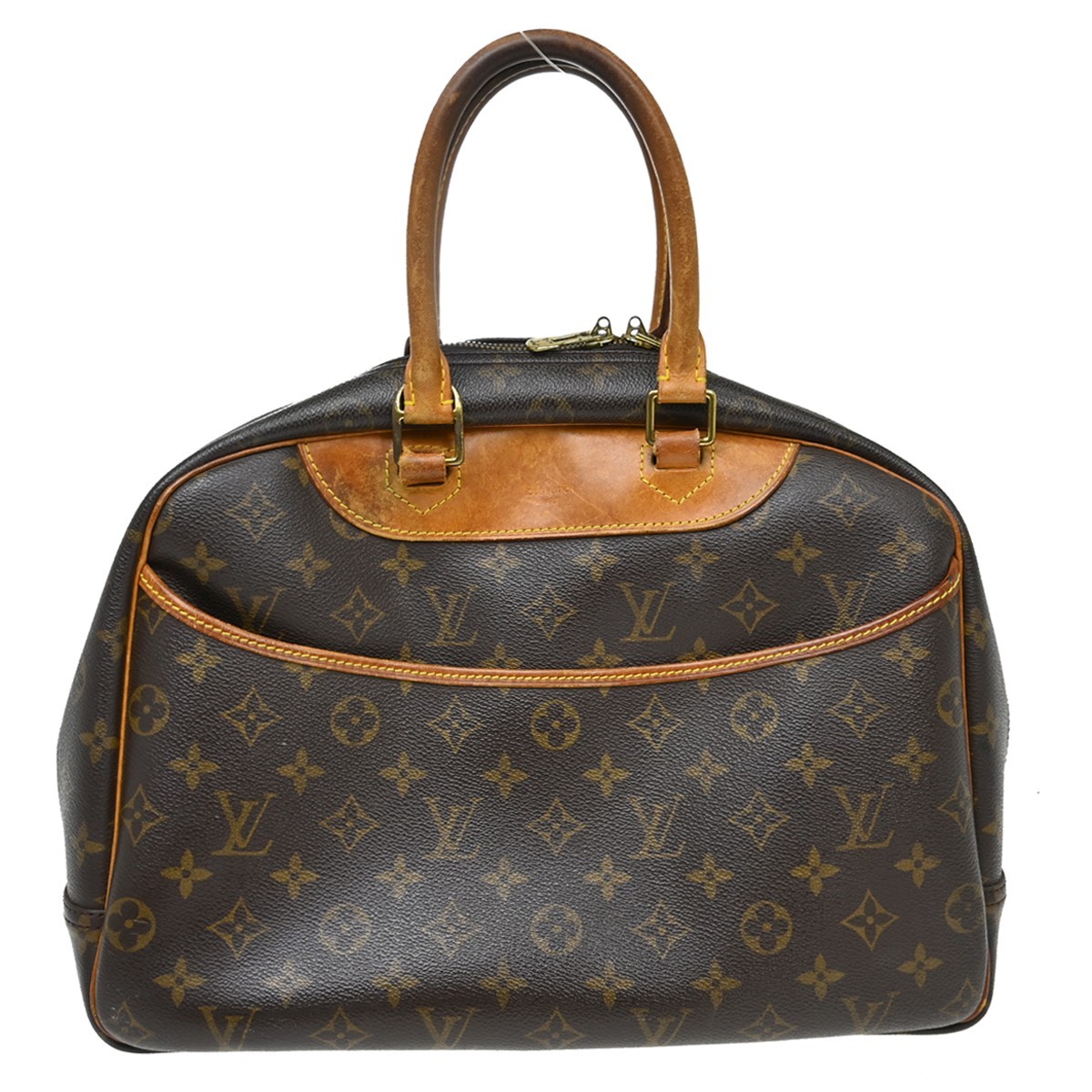 Best05 Louis Vuitton Deauville Bowling Vanity Handbag M47270 NQ08876
