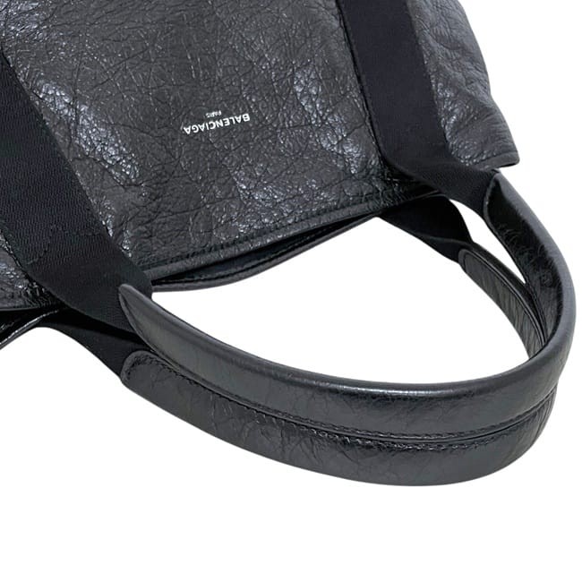 Balenciaga tote bag, navy Cabas, black, exclusive line, 542017 1000 V 002123,