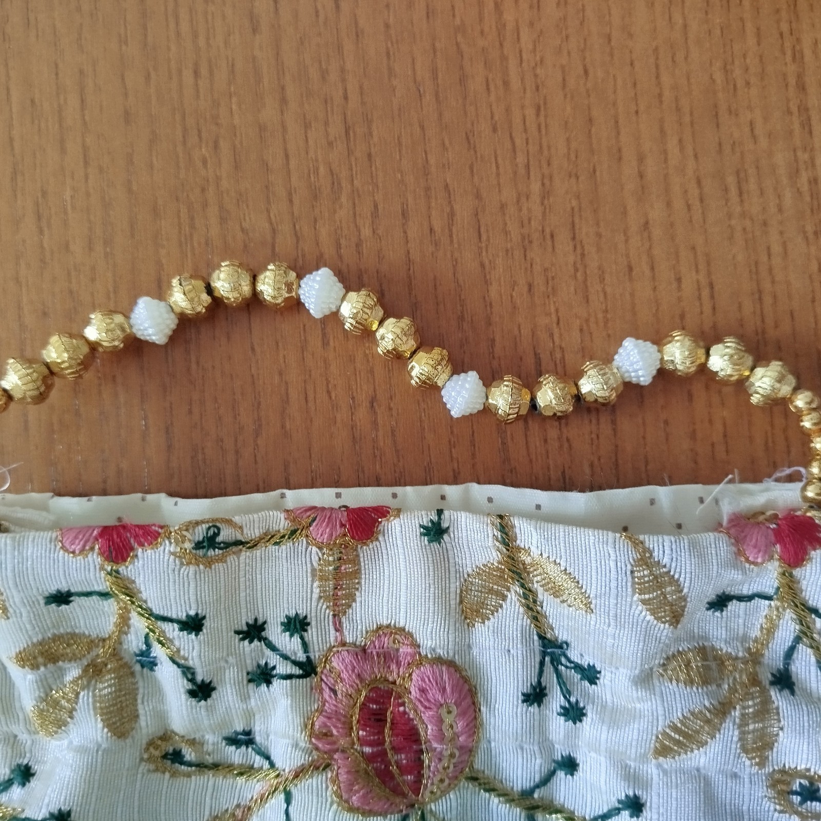 Beautiful Indian Embroidered Potli Bag / Ethnic Pouch