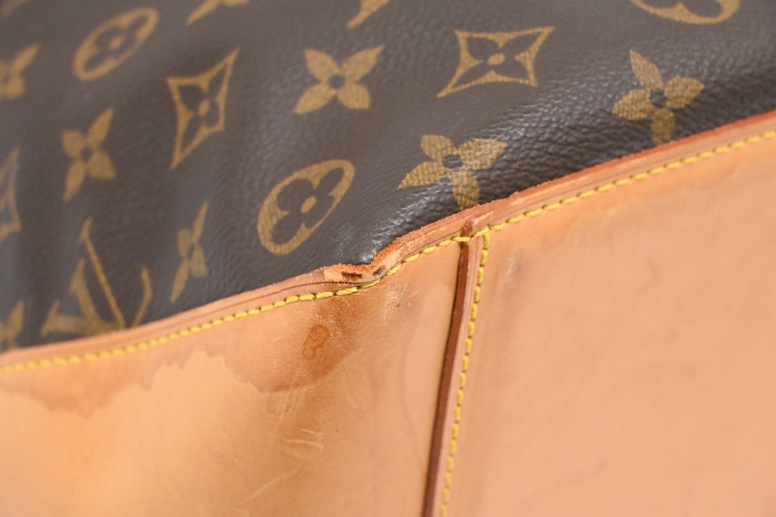 Authentic Louis Vuitton Monogram Cabas Alto Tote Bag M51152