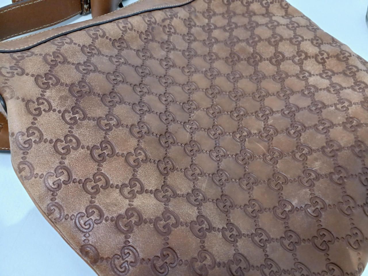 GUCCI Guccissima Shoulder 148476 Used