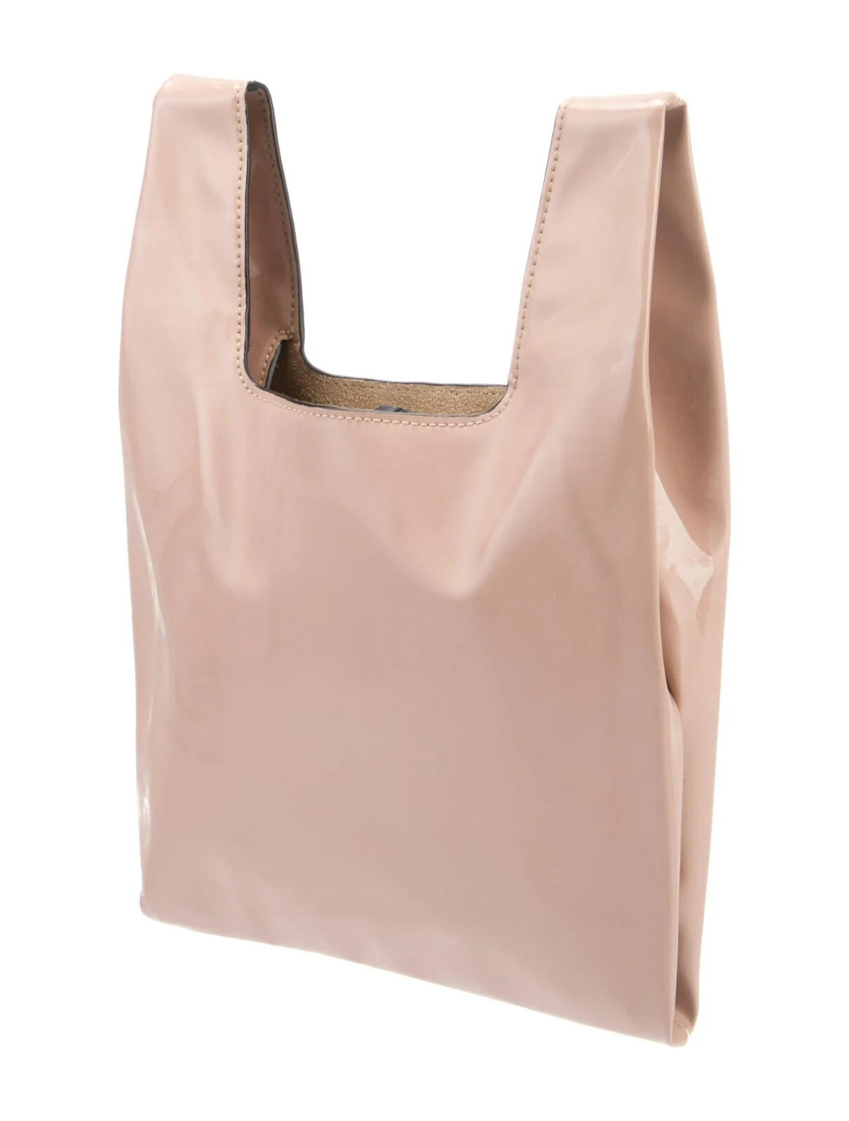 Hayward Women’s PVC Nude Mini Shopper Tote Handbag Made in USA