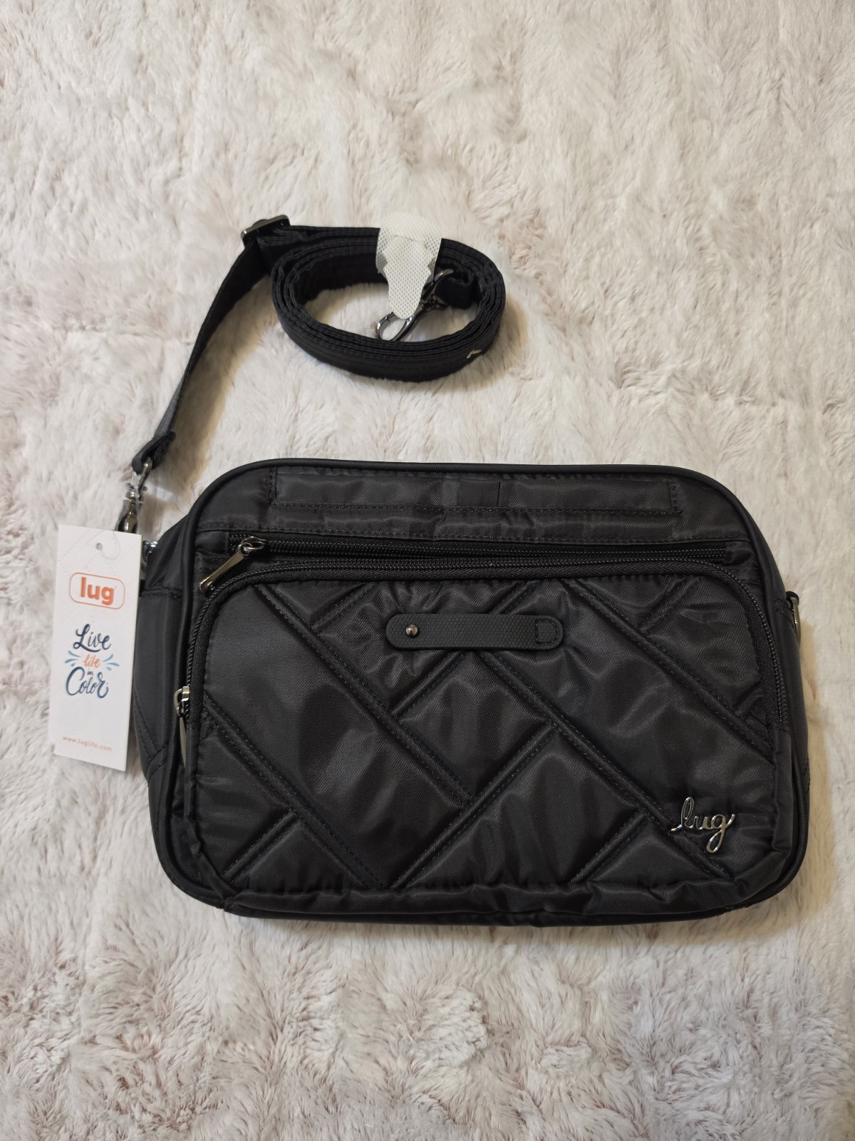 Lug Live Life In Color Carousel Xlse Black