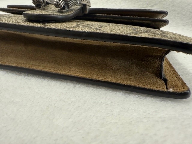 Gucci Dionysus Crossbody Mini Brown Canvas/Leather