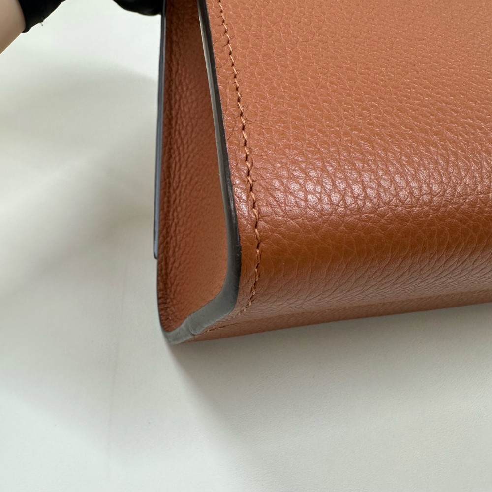 Louis Vuitton Twist One Handle Taurillon leather brown shoulder bag Small