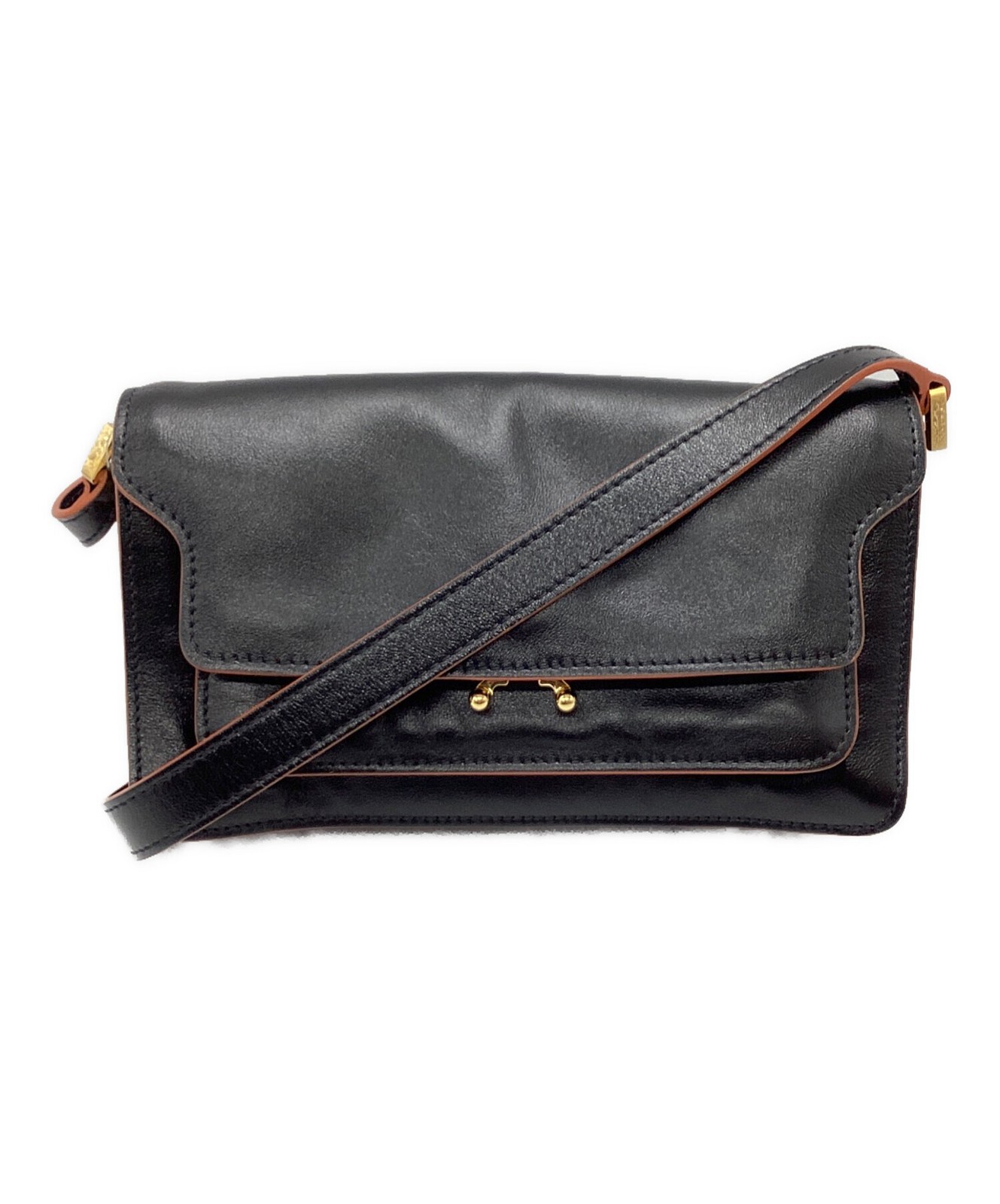 Marni Crossbody Bag SBMP0124U0 Black Body Bag #TFB3935