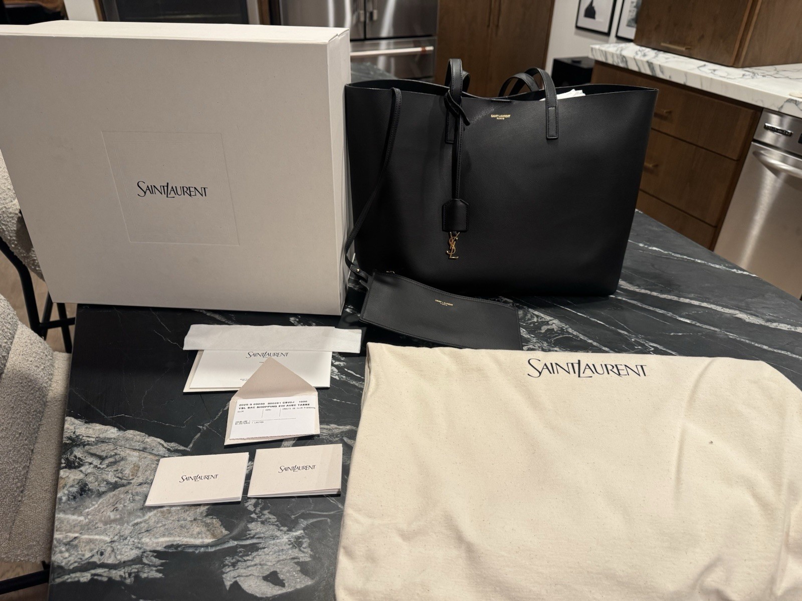 Saint Laurent Shopping Tote