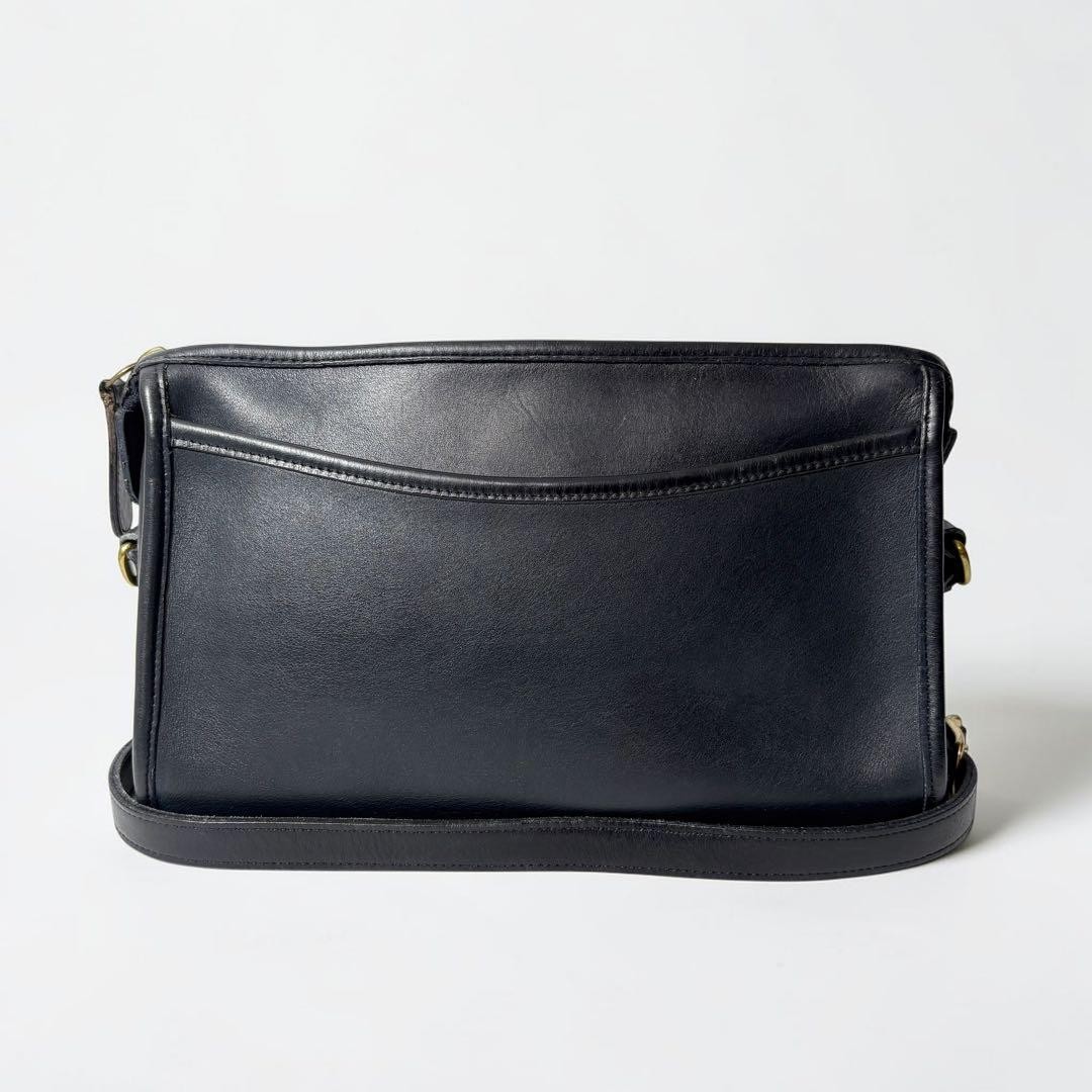 Old COACH Navy Vintage Shoulder Bag