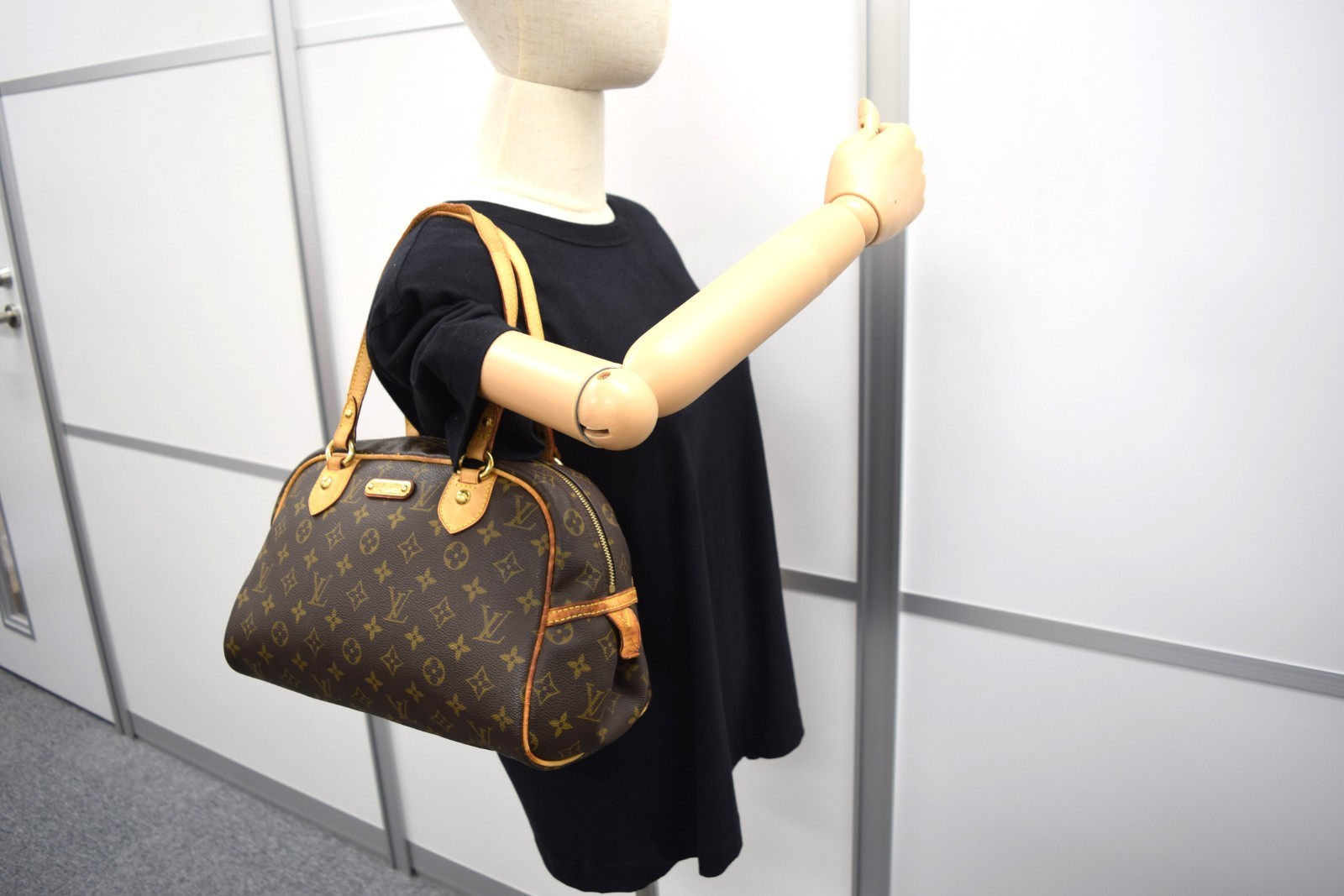 Auth Louis Vuitton Montorgueil PM Shoulder Bag Monogram Canvas M95565 LV 52284