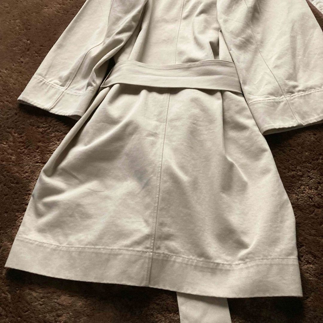 Ralph Lauren Cotton V-Neck Chino Dress Belt Beige Used