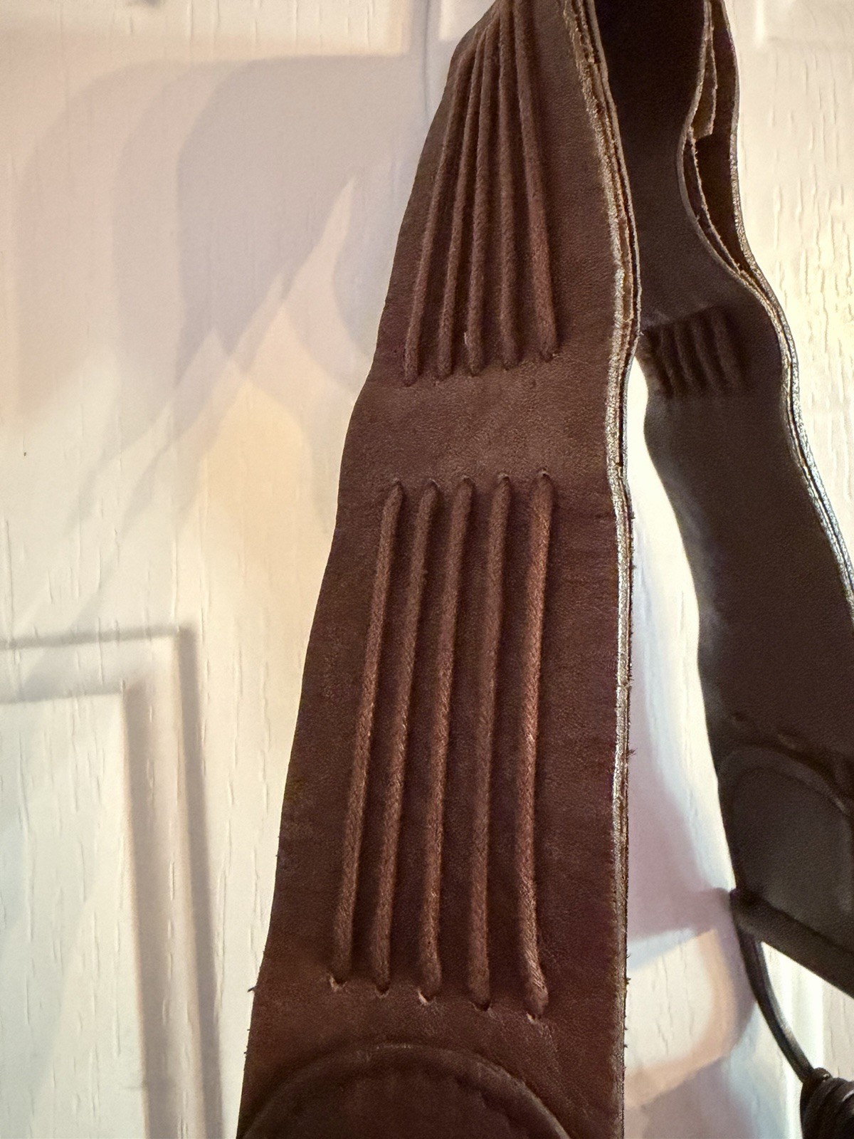 Misses Pick Brown Leather Satchel Bag Good Condition 15”x15” Made In Spain