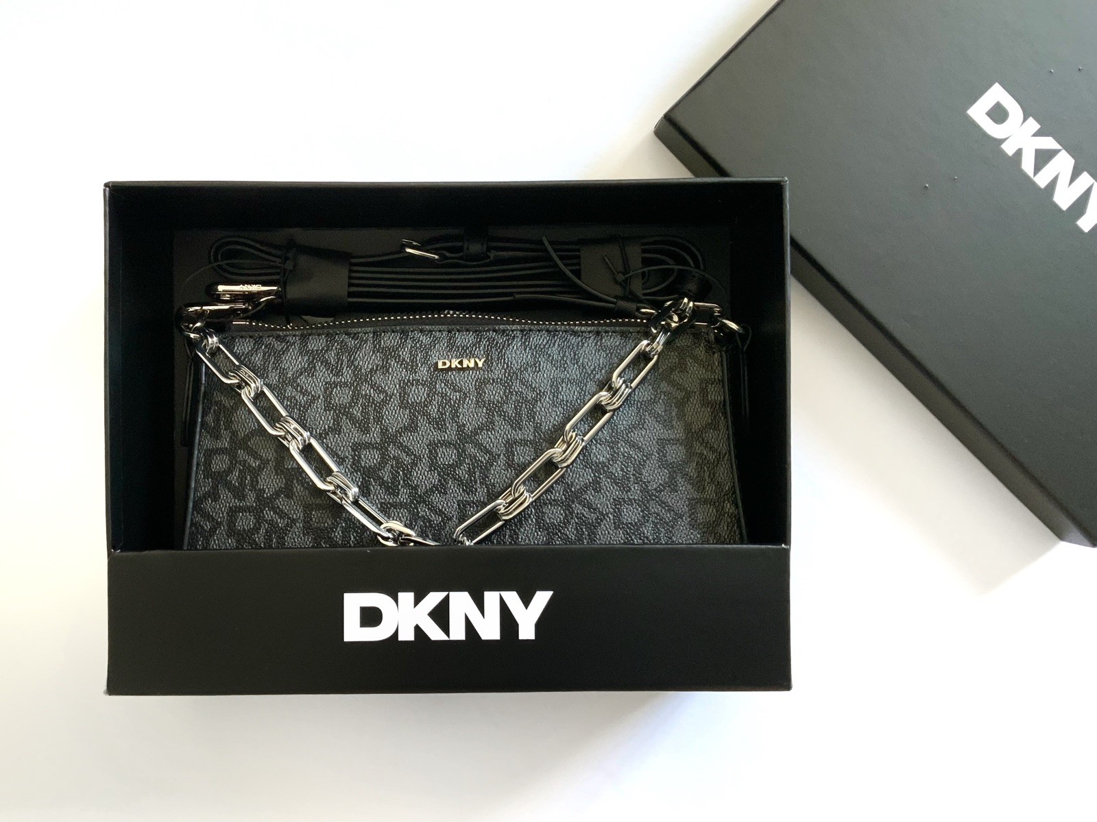New DKNY Bryant Park Demi Bag. ORIGINAL PACKAGING with sticker on back, no tag