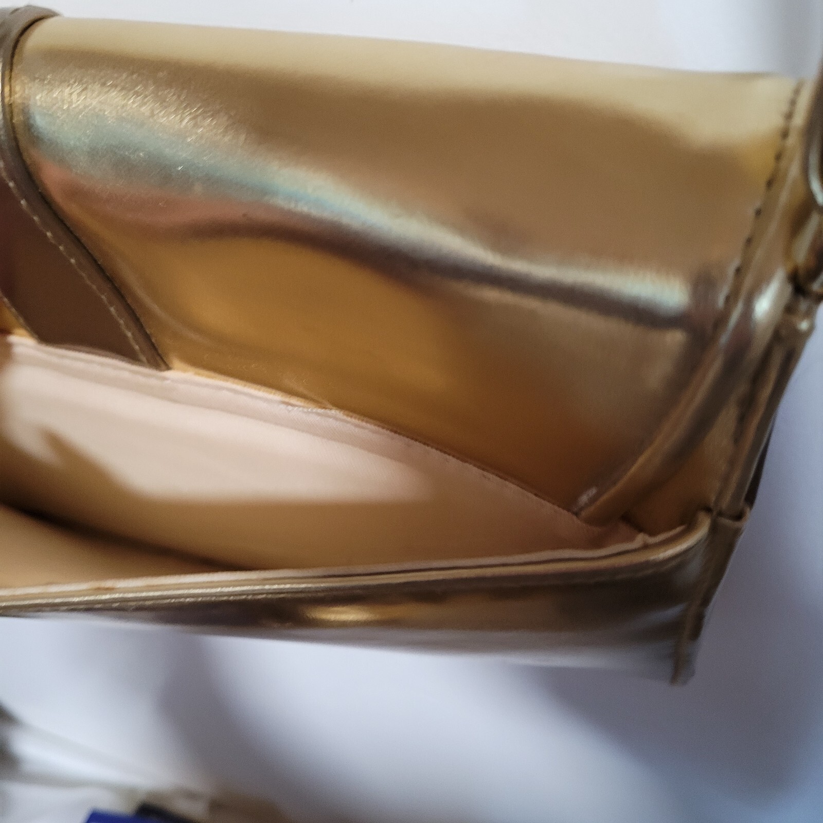 GOLD 2 Tone CLUTCH PURSE WITH OPTIONAL SHOULD STRAP – Warren Reed