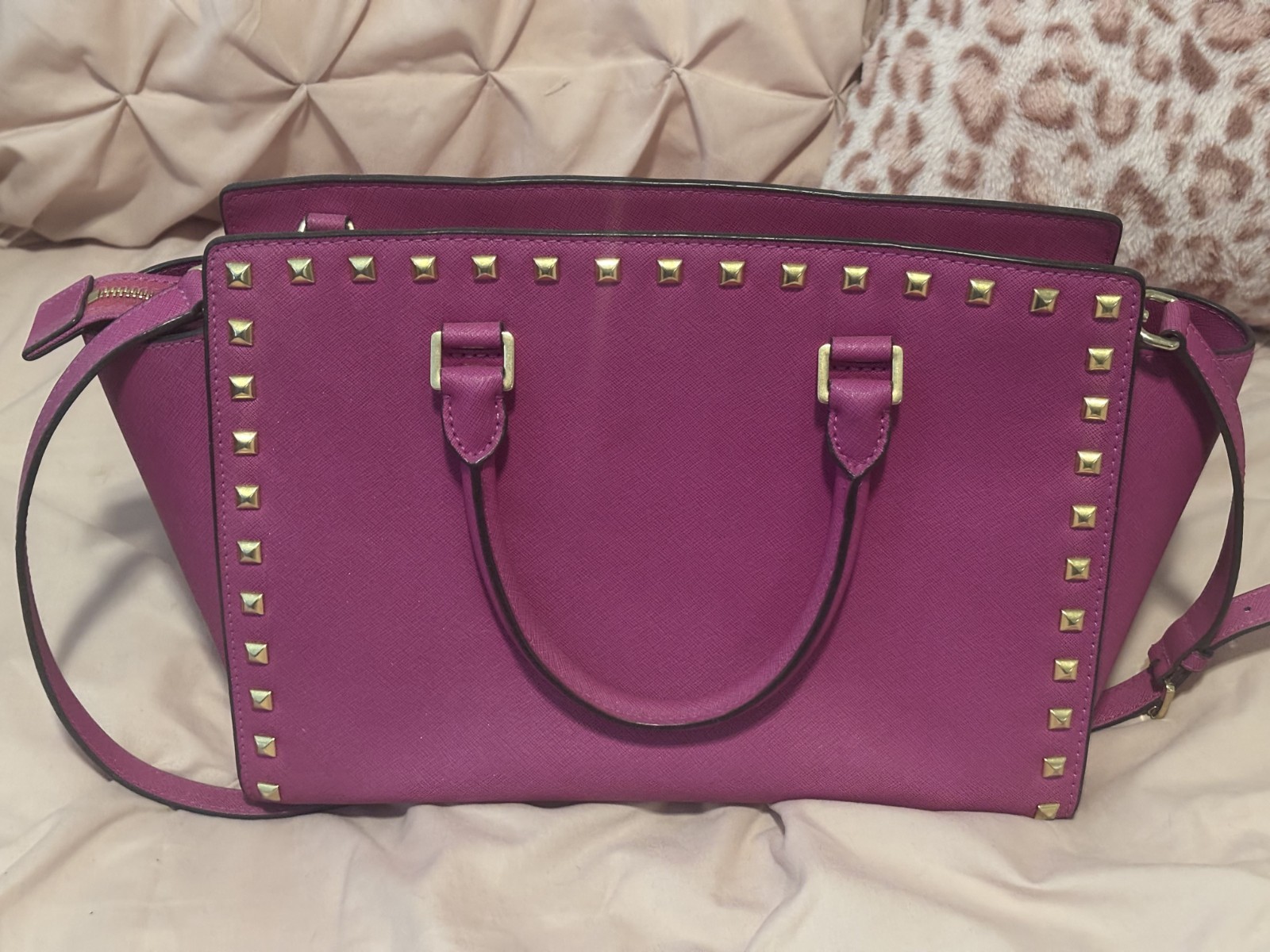 Michael Kors Hot Pink Selma