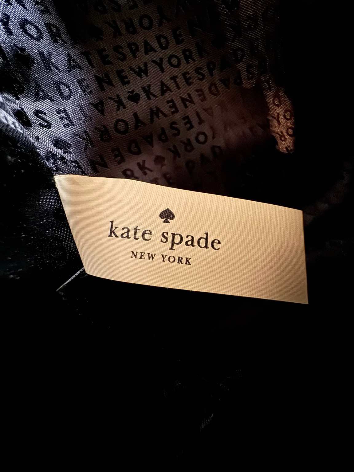 Kate Spade New York Black Pebbled Leather Mini Backpack Gold Hardware 2018