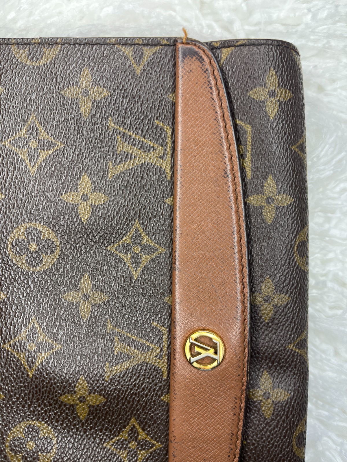 Louis Vuitton Monogram Bordeaux 2Way Bag Shoulder Bag