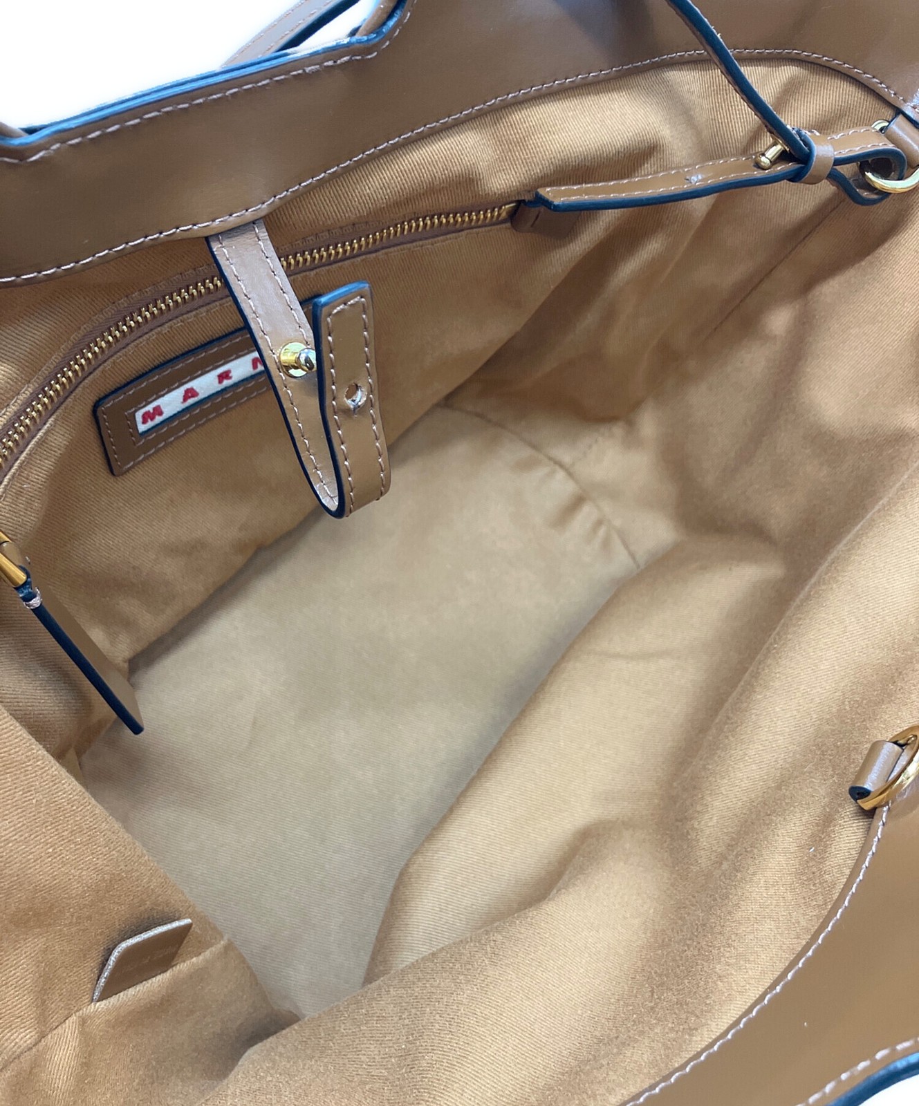 Marni TROPICALIA BAG SMALL Brown #TFB5993
