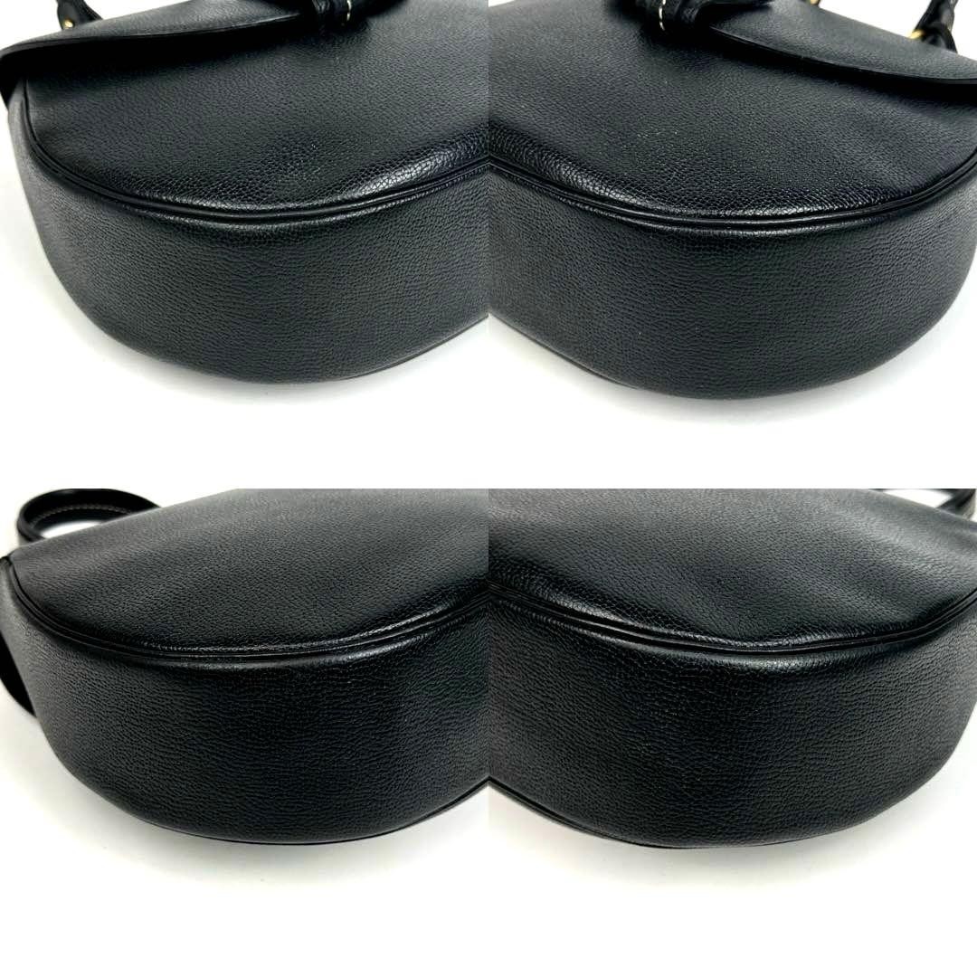 Delvaux Black Leather Top Handle Handbag Crossbody Shoulder Satchel Purse Bag
