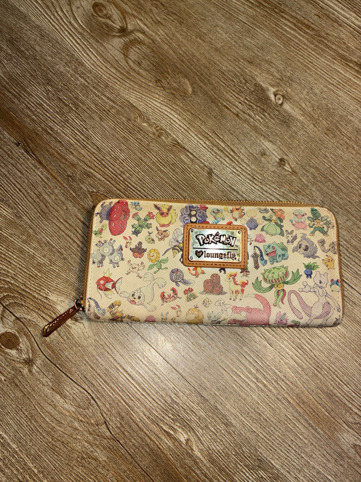 Loungefly Pokemon All Over Print Logo Wallet