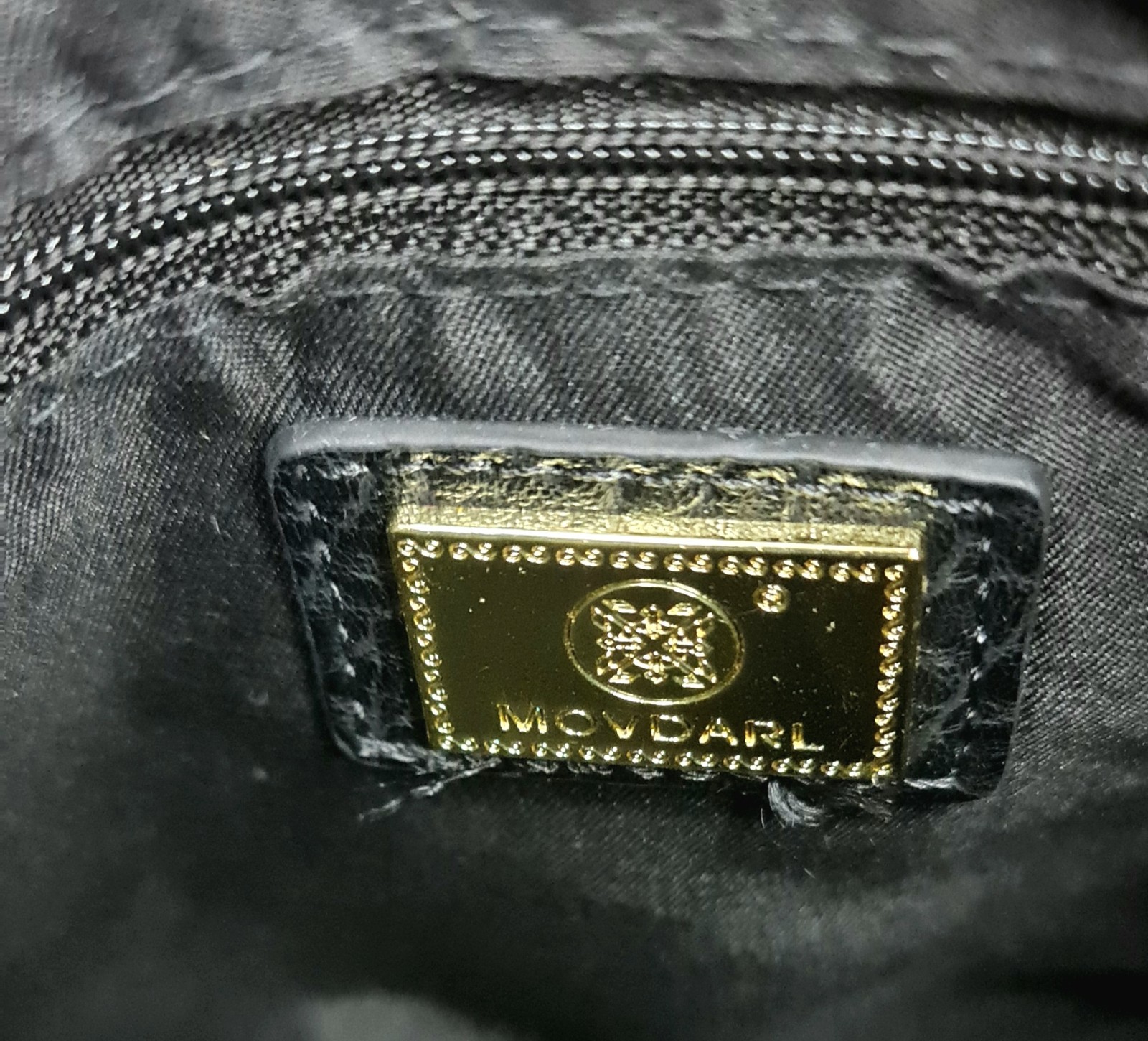 Black Croc Embossed Chain Shoulder Bag Gold 2 Way Crossbody Envelope Elegant