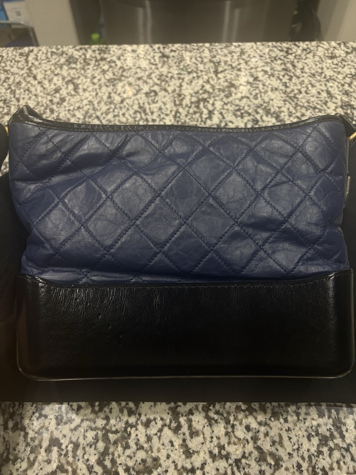 CHANEL Calfskin Lambskin Medium Gabrielle Shoulder Bag