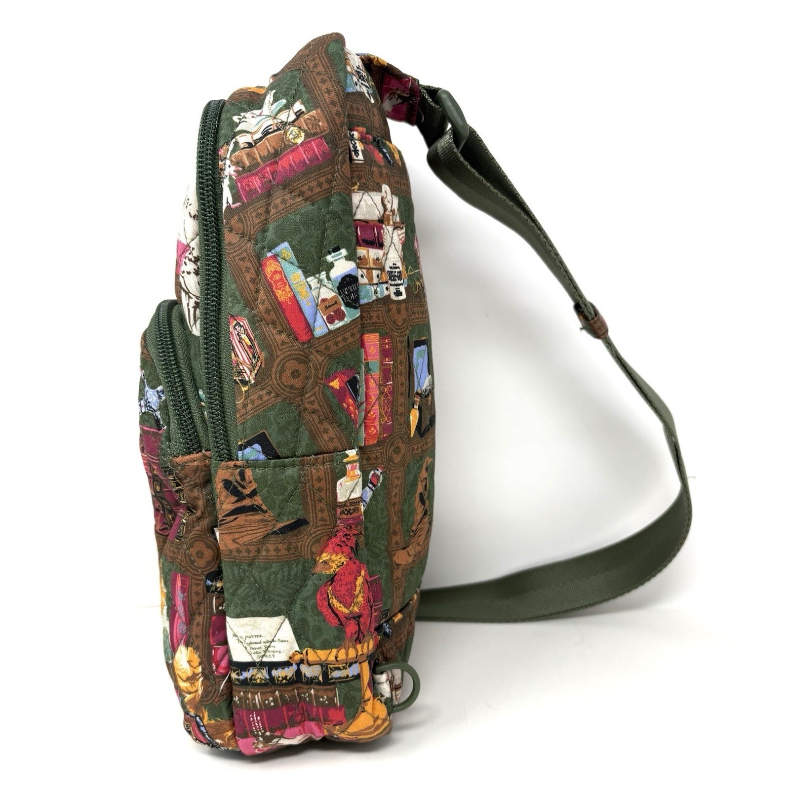 Vera Bradley Harry Potter Hogwarts Library Lorman Sling Backpack New EXACT 2025