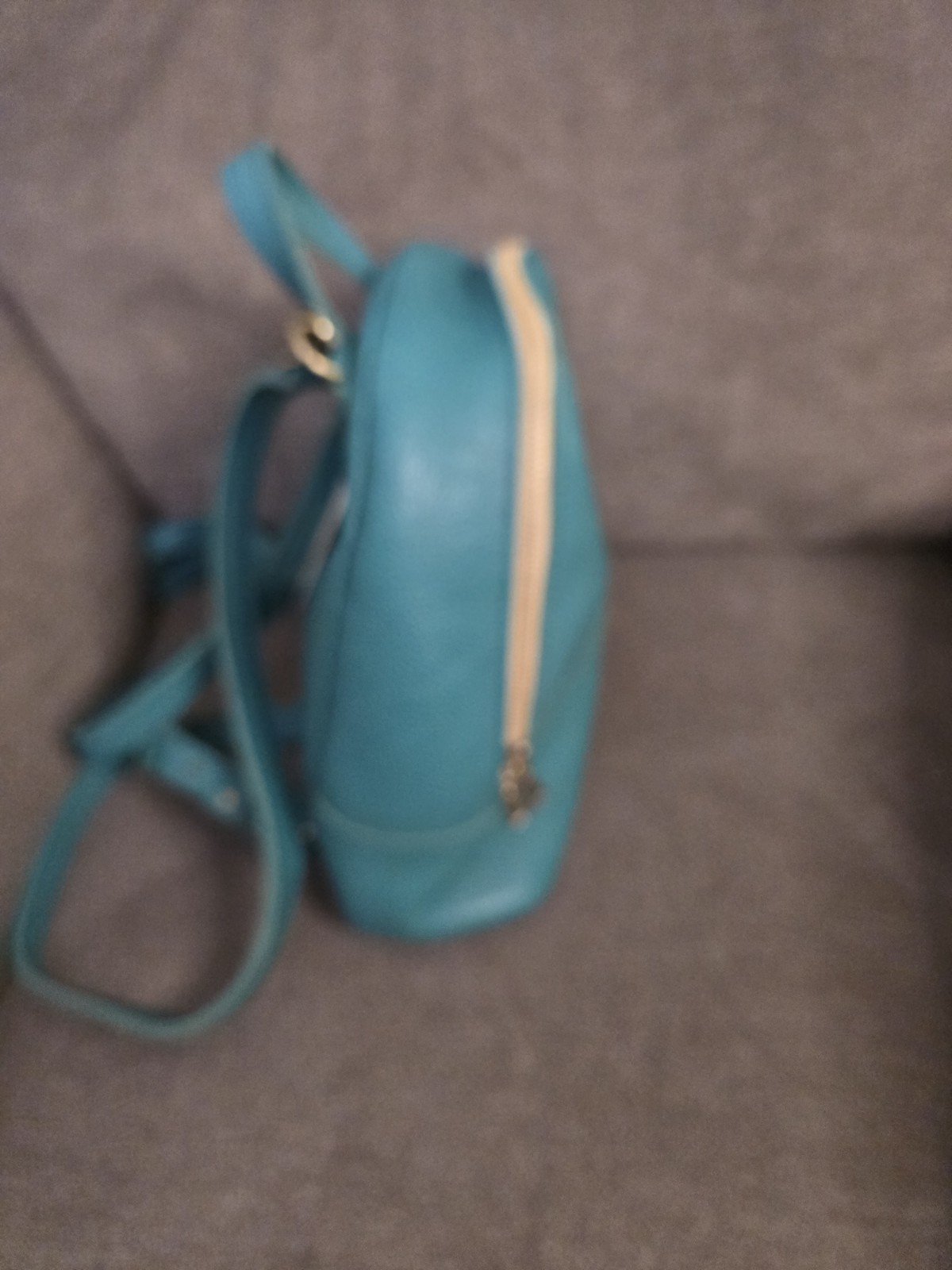 Portland Leather Rue Convertible Backpack in Pebbled Seafoam