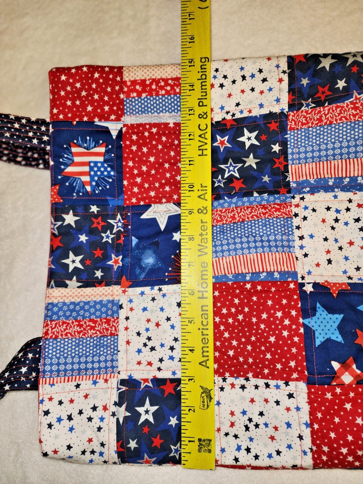 Reversible 4th of July Tote Bag – Handmade – Washable Shoulder Bag – USA Patriot